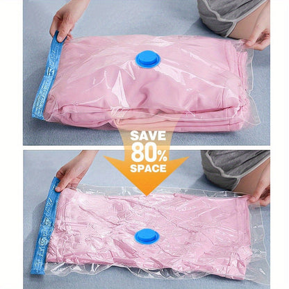 Storage Bag Set, 16-Piece Vacuum Compression Bags with Electric Pump, Multiple Sizes and Travel Packing Options