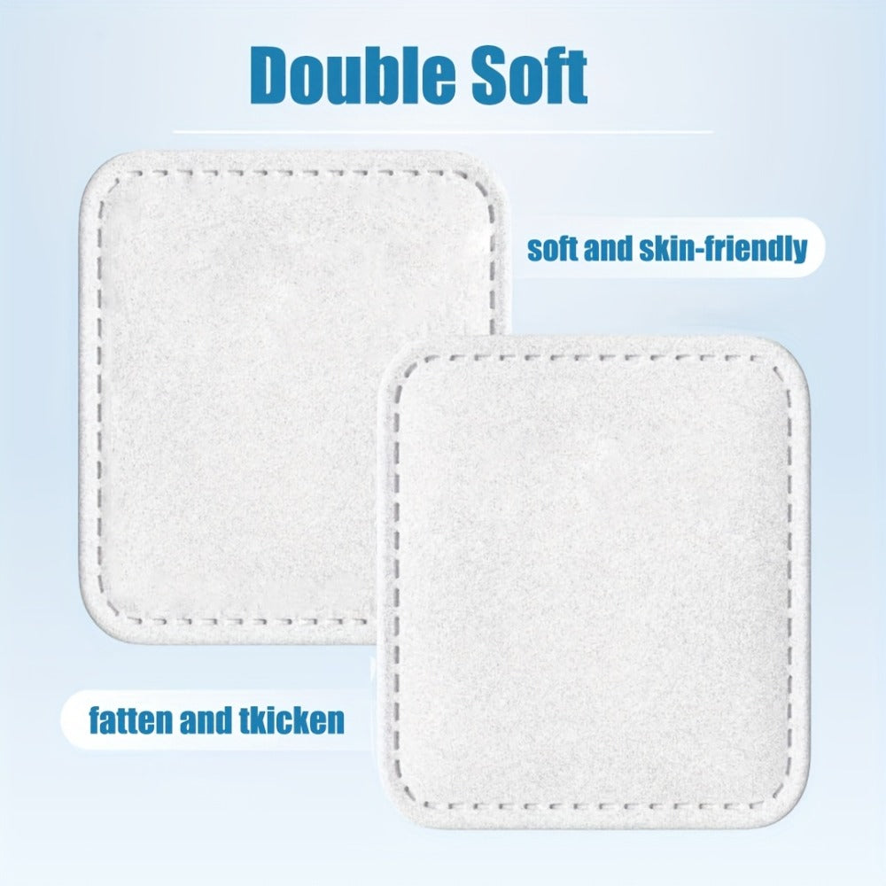 Disposable Square Cleansing Pads 200pcs (2 Boxes x 100) Extra Thick Soft Wet & Dry Facial Pads for Daily Skincare Makeup Removal — Lint-Free Beige-Friendly 2.76x2.36 inch