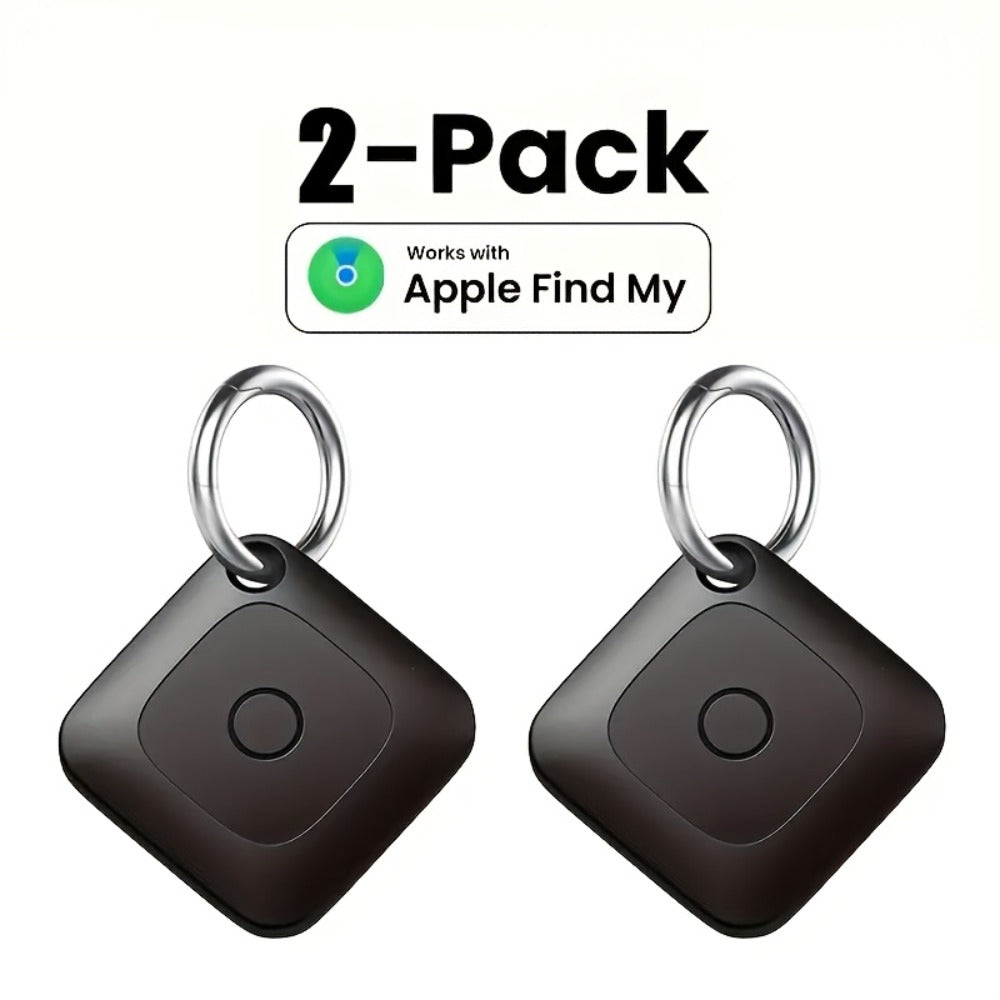 GPS Tracker Portable Real-Time Location Tracking Device – Global Coverage for Car Keys Wallet Pets Android & iOS Compatible (1-Pack / 2-Pack / 4-Pack)
