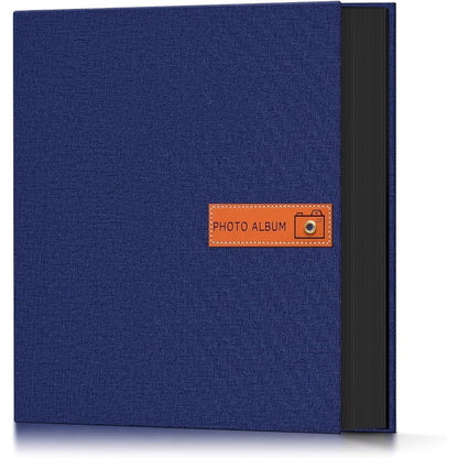 Linen-Cover Photo Album for 4 x 6-Inch Prints in Six Colors, with 200- or 1,000-Pocket Options