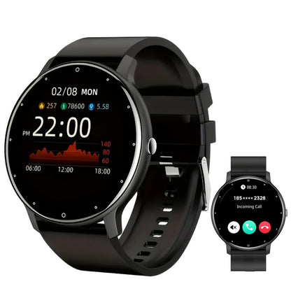 Smart Watch Round Display with Wireless Calling, Voice Assistant and Single or Two-Watch Options
