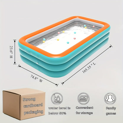 Inflatable Pool | Large Family Backyard Outdoor Summer Party Kids
