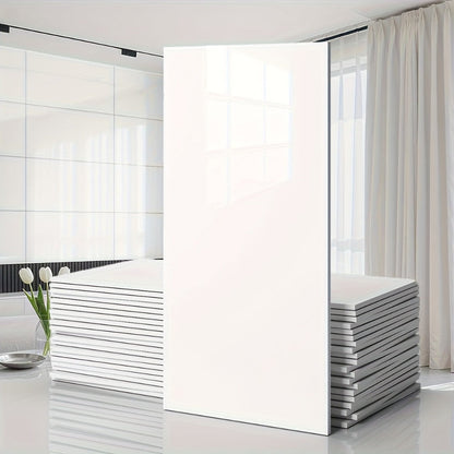 Marble-Pattern Wall Panel Set with 20- or 40-Piece Packs, Eight Codes and 11.81 x 23.6-Inch Tiles