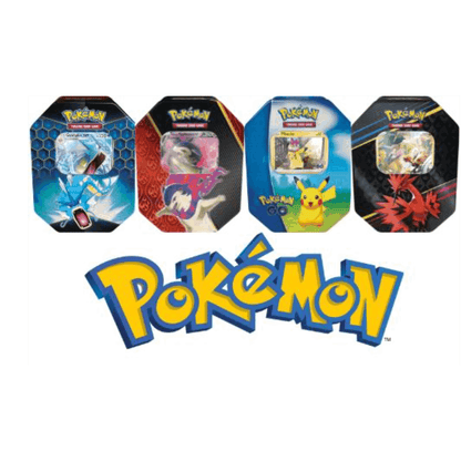 Trading Card Game 200-Card Assortment from Multiple Sets with Random-Design Collector Tin for Ages 6 and Up
