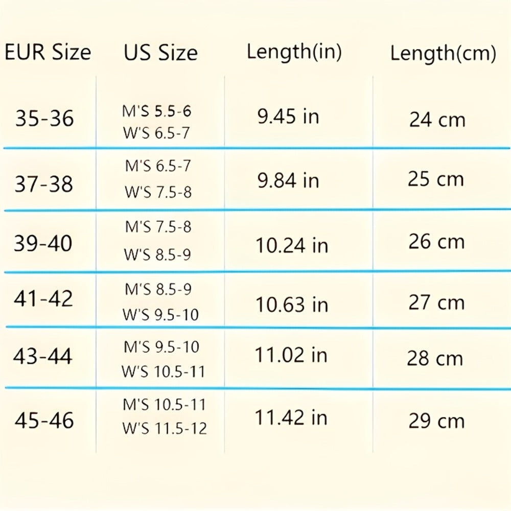 Two-Pair Yellow-and-Grey Full-Length Shoe Insoles with Six EU35-46 Size Options from 240 to 290 mm