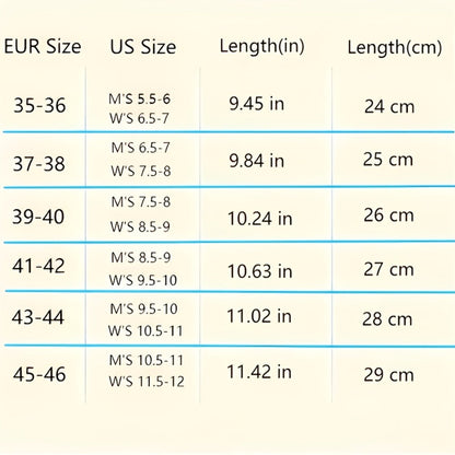 Two-Pair Yellow-and-Grey Full-Length Shoe Insoles with Six EU35-46 Size Options from 240 to 290 mm
