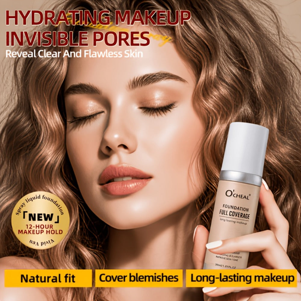 Air Cushion Foundation Compact with Four Exact Ivory, Light Brown, Nude and Porcelain Checkout Shades