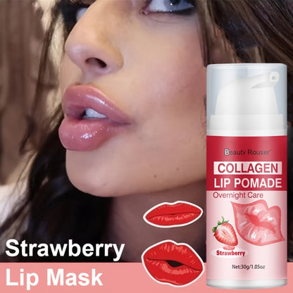 30 g Clear Lip Pomade in Single Checkout Option for Day or Night Lip Care and Glossy-Finish Routines