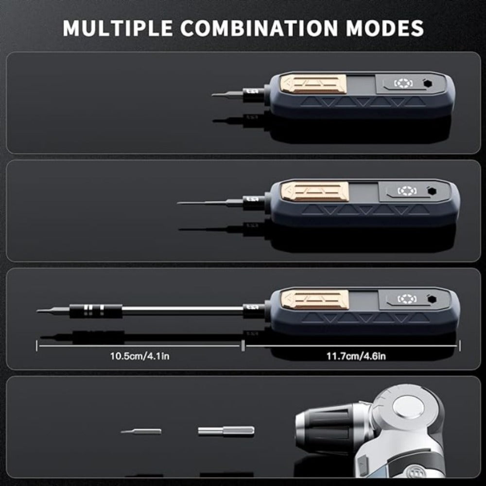 Precision Screwdriver Set 128/180 in 1, Magnetic Professional Repair Tool Kit for MacBook Laptop iPhone Xbox Game Console Tablet, Electric & Manual Versions Available