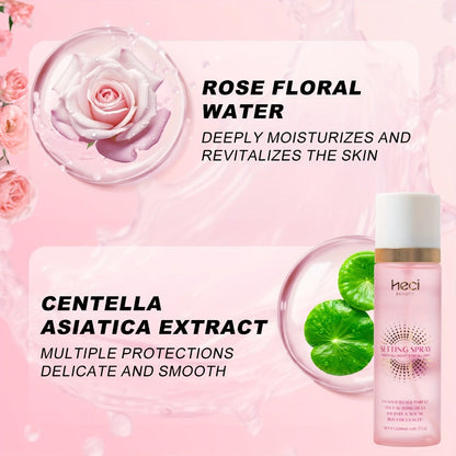 Three-in-One Makeup Setting Spray for Priming, Hydrating and Setting an Everyday Makeup Look