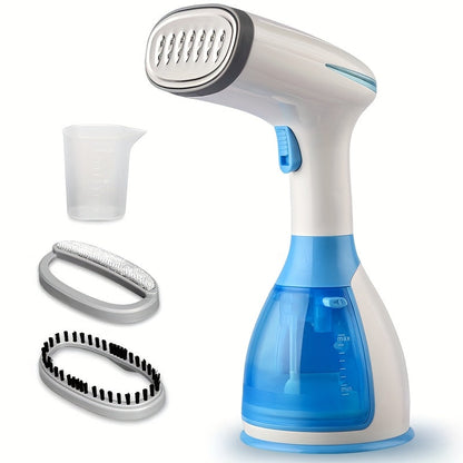 1500W Handheld Garment Steamer with 280ml Tank, 30-Second Heat-Up and One- or Three-Accessory Bundles