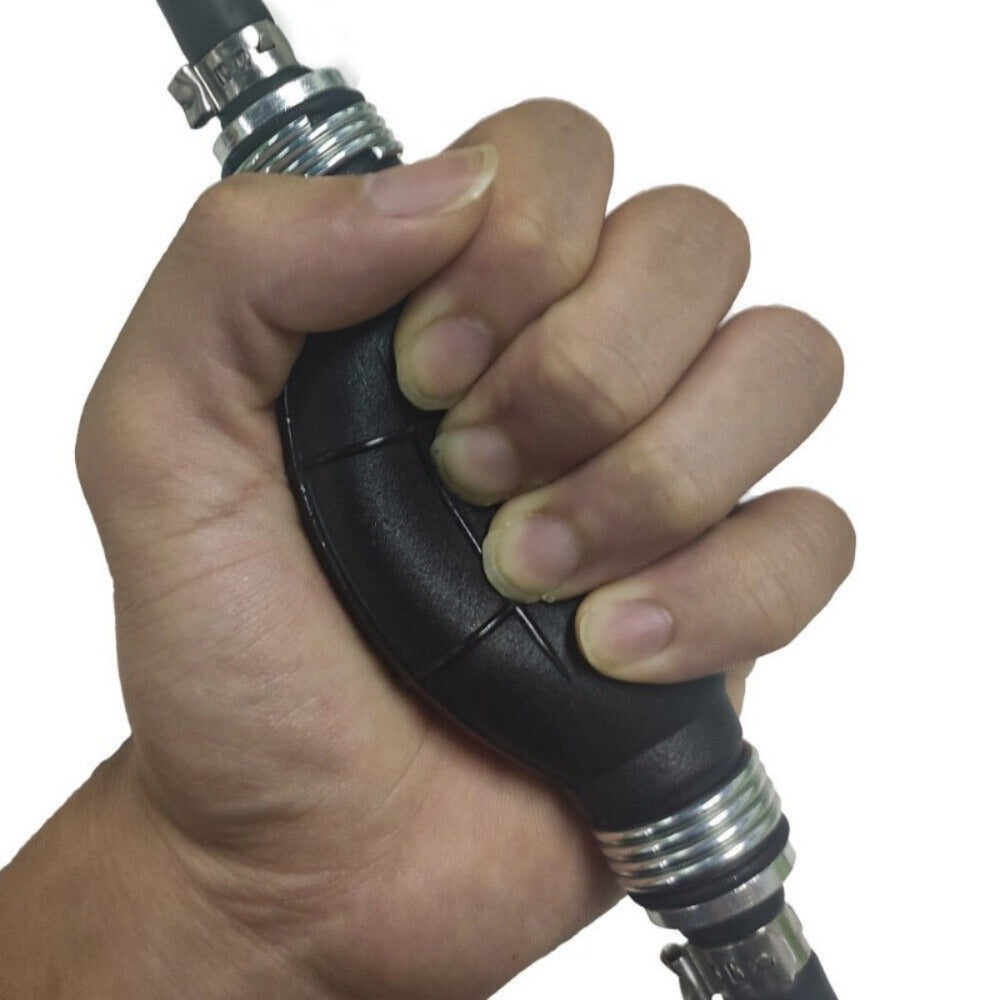 Outboard Fuel Line Assembly with Primer Bulb – 5/16" Marine Fuel Hose for Yamaha, Johnson, Mariner, Mercury, OMC 4-200HP (1988-1998)