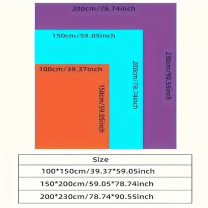 Embossed Diamond-Pattern Summer Blanket in Six Colors with Throw, Twin and Full Size Labels