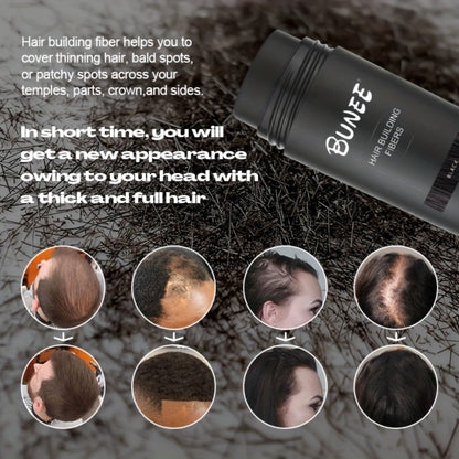 27.5-Gram Hair Fiber Powder in Seven Shades from Black and Brown to Blonde, Auburn and Gray