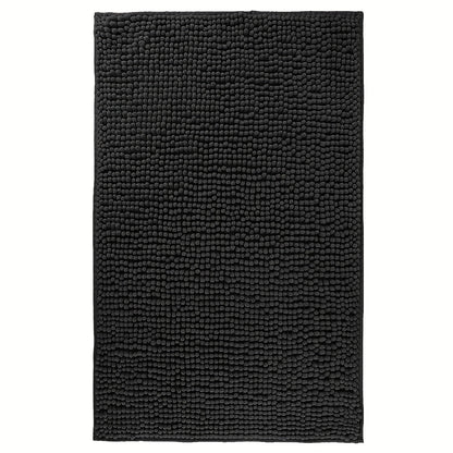 Chenille Bath Rug Extra Thick Soft Absorbent Non-Slip Bathroom Mat Machine Washable, Multiple Sizes & Colors