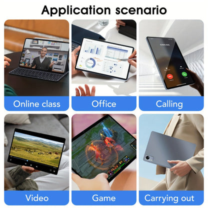 4G LTE Tablet 10.1 Inch Android 14 14GB RAM 256GB ROM 1TB Expandable Dual SIM Phone Call 5G WiFi Octa-Core T606 InCell Display Face Recognition Gaming Office Entertainment Tablet – Unlocked