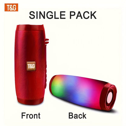 Portable Bluetooth Speaker TG157 with Bluetooth 5.0, Dual 10W Drivers, 1200mAh and 3-5 Hours Playback
