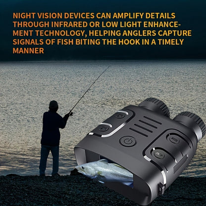 Infrared Night Vision Goggles HD 2.5K with 10X Zoom & CMOS Sensor – Full-Dark Visibility Binocular Scope for Hunting, Boating & Outdoor Adventures, Photo & Video Capture, Battery Powered