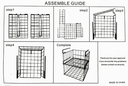 Wall Mount Foldable Storage Basket - Waterproof Rustproof Metal Organizer, Collapsible Space Saving for Kitchen Cabinet, Laundry Room, Pantry Closet
