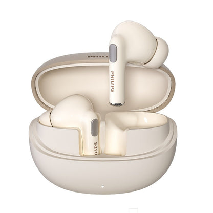 Wireless Earbuds Philips Bluetooth 6.0 Semi-Open Back with Long Battery and Noise Reduction