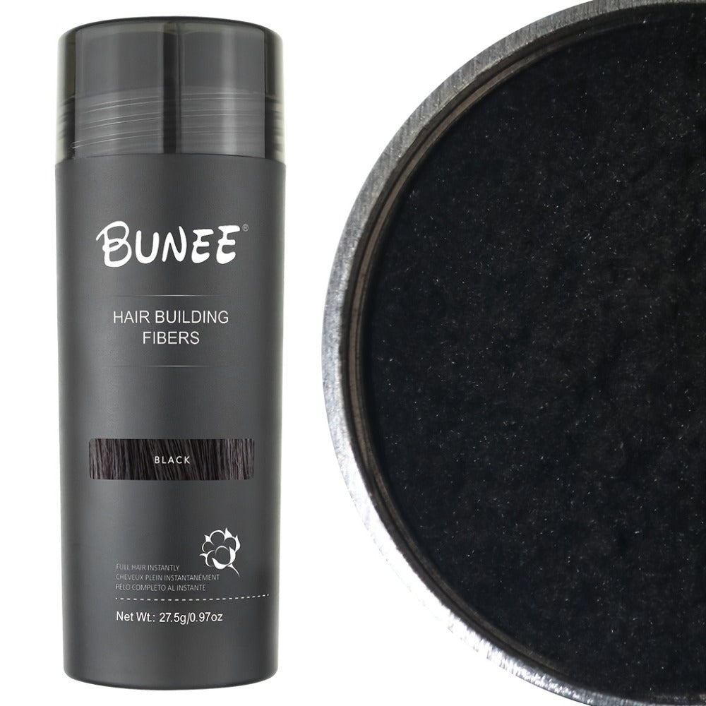 27.5-Gram Hair Fiber Powder in Seven Shades from Black and Brown to Blonde, Auburn and Gray