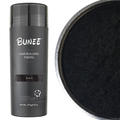 27.5-Gram Hair Fiber Powder in Seven Shades from Black and Brown to Blonde, Auburn and Gray