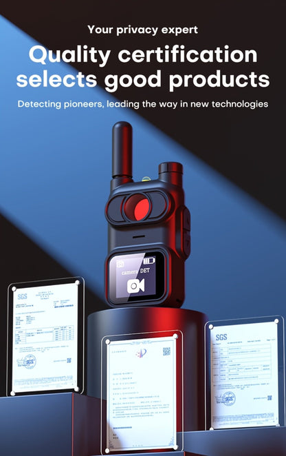 Hidden Camera Detector with OLED Screen, Multi-Function Bug Detector RF Signal Scanner for an Everyday Personal Care Routine