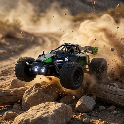 Remote Control Car, 1:20 Scale 4WD Monster Truck with Fast & Furious Green, Speed Yellow or Raffa Red Styles
