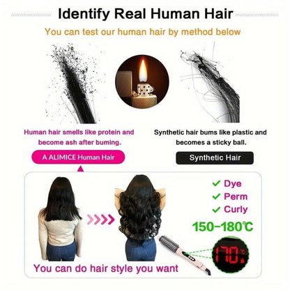 12-Inch Water Wave Bob Human Hair Wig with Bangs, 150% Density and TT1B/33 or P1B/30 Color