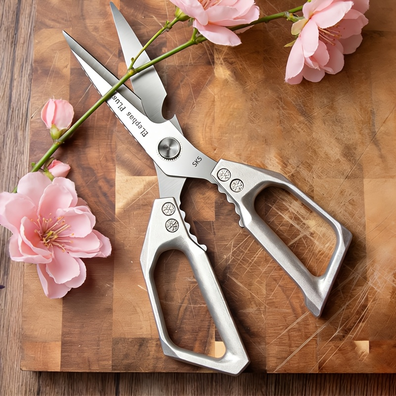 Garden Scissors Minimalist Design for Home & Garden, Practical Pruning Scissors & Household Cutting Shears for Plant Trimming, Flower Cutting & Everyday Garden Use