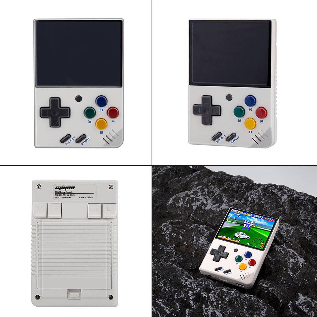 Handheld Game Console Miyoo Mini V4 with 2.8-Inch IPS, 750x560 resolution, 64GB stock-system card Options, 2000mAh Battery, Onion OS