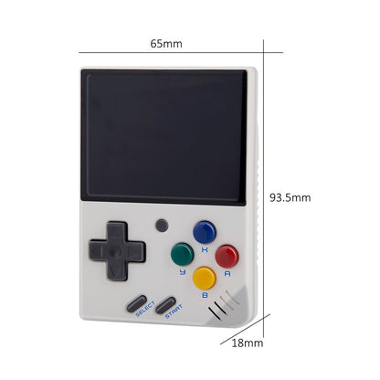 Handheld Game Console Miyoo Mini V4 with 2.8-Inch IPS, 750x560 resolution, 64GB stock-system card Options, 2000mAh Battery, Onion OS