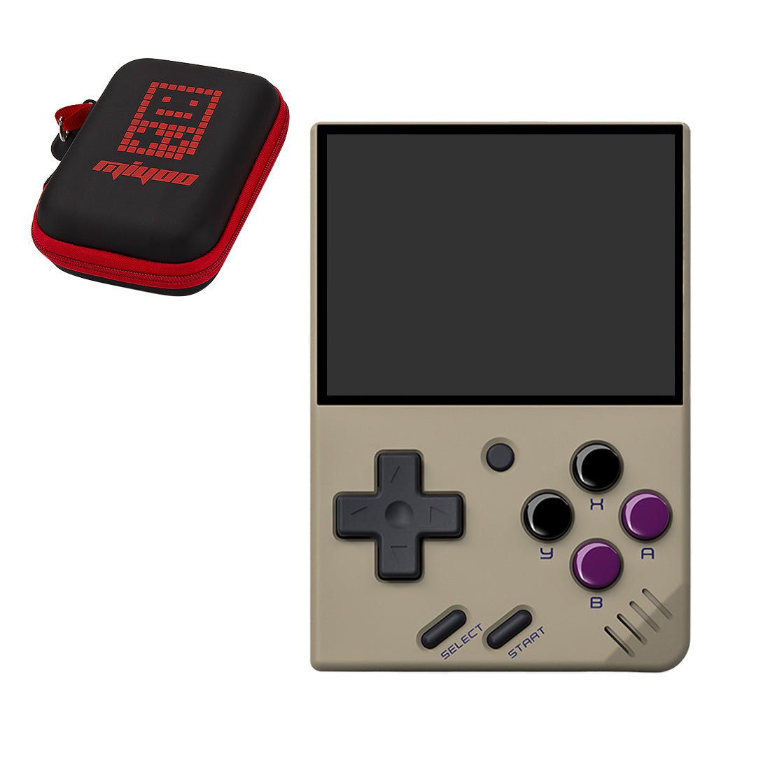 Handheld Game Console Miyoo Mini V4 with 2.8-Inch IPS, 750x560 resolution, 64GB stock-system card Options, 2000mAh Battery, Onion OS