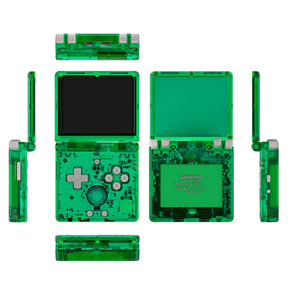Handheld Game Console Anbernic RG35XXSP Clamshell with 3.5-inch IPS OCA Full-View, 32GB+64GB or 32GB+128GB Options, 3300mAh Battery, Linux