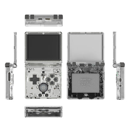 Handheld Game Console Anbernic RG35XXSP Clamshell with 3.5-inch IPS OCA Full-View, 32GB+64GB or 32GB+128GB Options, 3300mAh Battery, Linux
