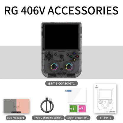 Anbernic RG406V Handheld Game Console Android 13 Vertical IPS RGB 4-Inch Retro Emulator 5500mAh 8GB RAM Wi-Fi Bluetooth