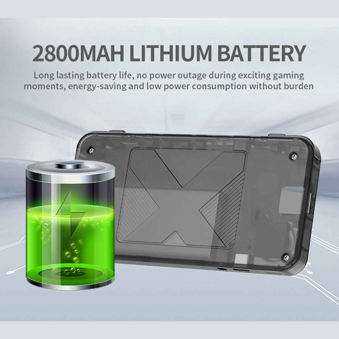 Handheld Game Console Powkiddy RGB10X with 3.5-Inch IPS OCA full-lamination, 480x320, 64GB or 128GB Options, 2800mAh Battery