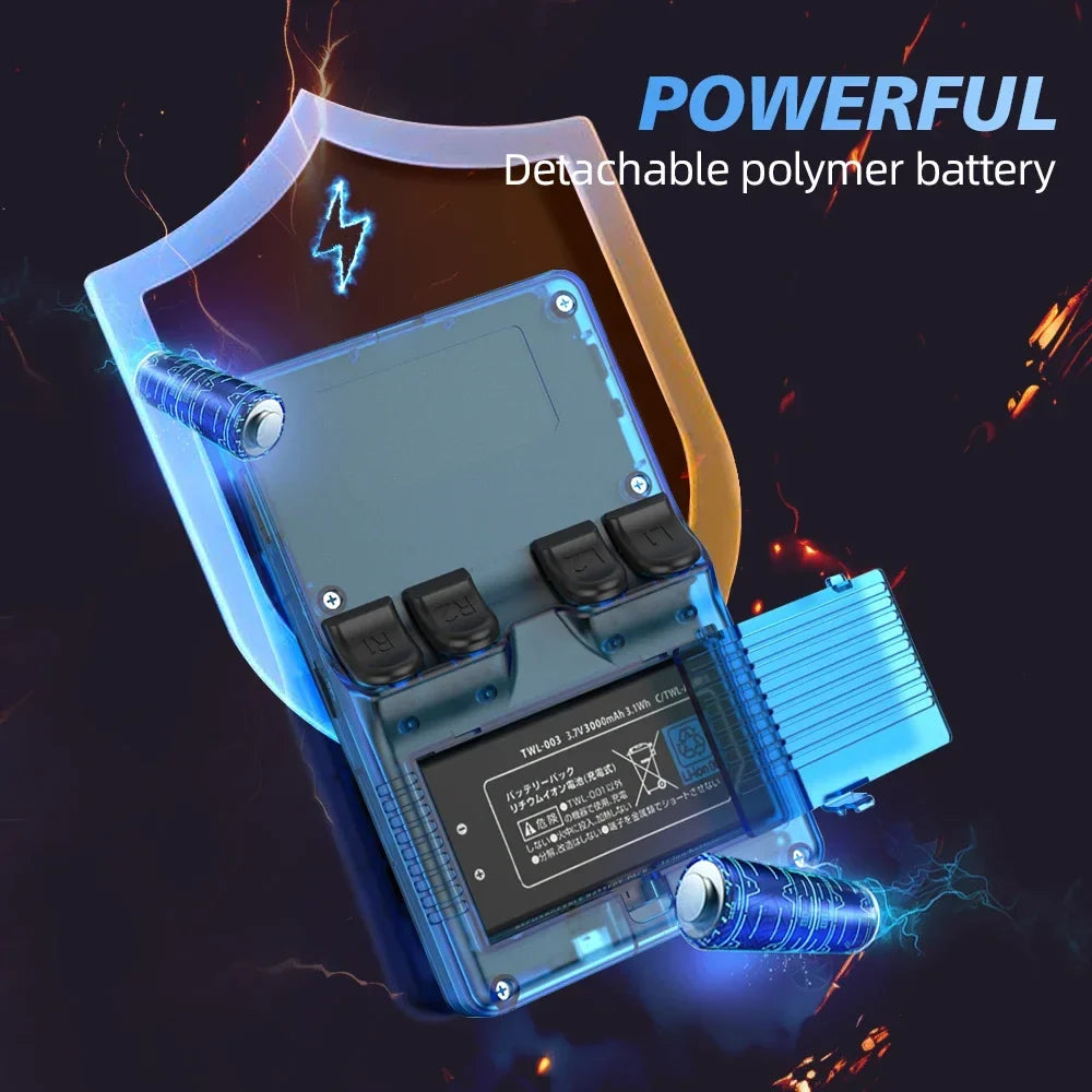 Handheld Game Console R36S Plus with 4.0-Inch IPS, 720x720 resolution, 64GB or 128GB Options, Linux