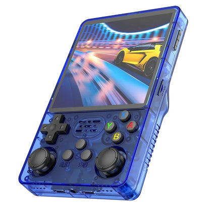 Handheld Game Console R36S Plus with 4.0-Inch IPS, 720x720 resolution, 64GB or 128GB Options, Linux