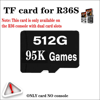 R36S Memory Card TF Card Preloaded Retro Games for an Everyday Personal Care Routine, with the Listed Configuration