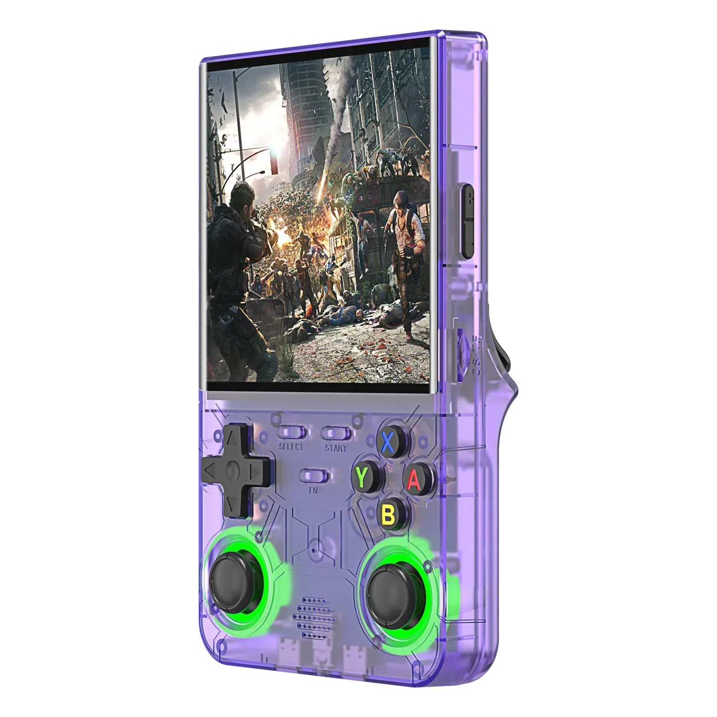 Handheld Game Console R36 ULTRA with 4-Inch IPS, 720x720, 128GB or 64GB Options, 3000mAh Battery, Open-Source Linux