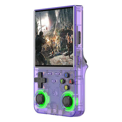 Handheld Game Console R36 ULTRA with 4-Inch IPS, 720x720, 128GB or 64GB Options, 3000mAh Battery, Open-Source Linux