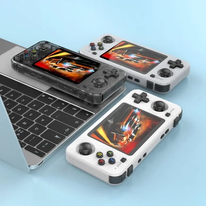Handheld Game Console R36H with 3.5-Inch IPS, 640x480 (4:3 ratio), 64GB or 128GB Options, 3000mAh Battery, ArkOS