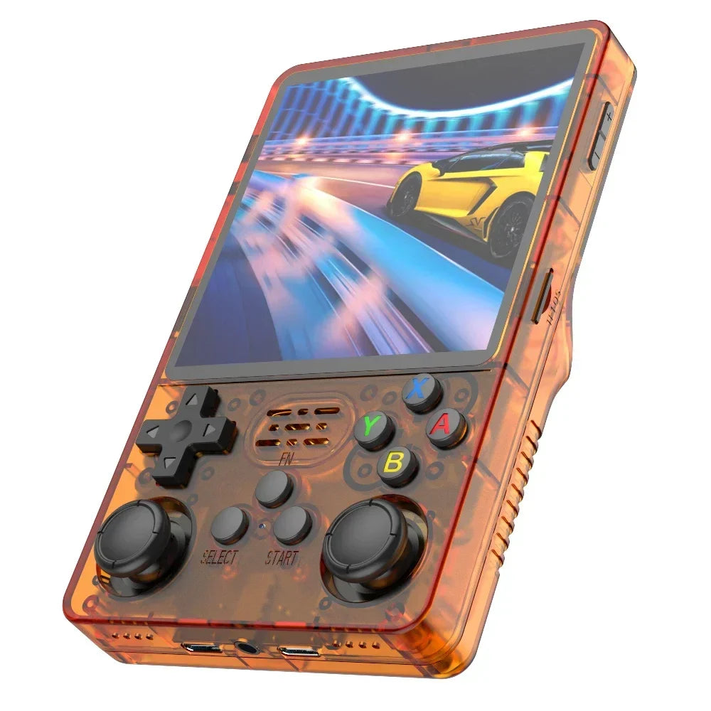 Handheld Game Console R36S Plus with 4.0-Inch IPS, 720x720 resolution, 64GB or 128GB Options, Linux