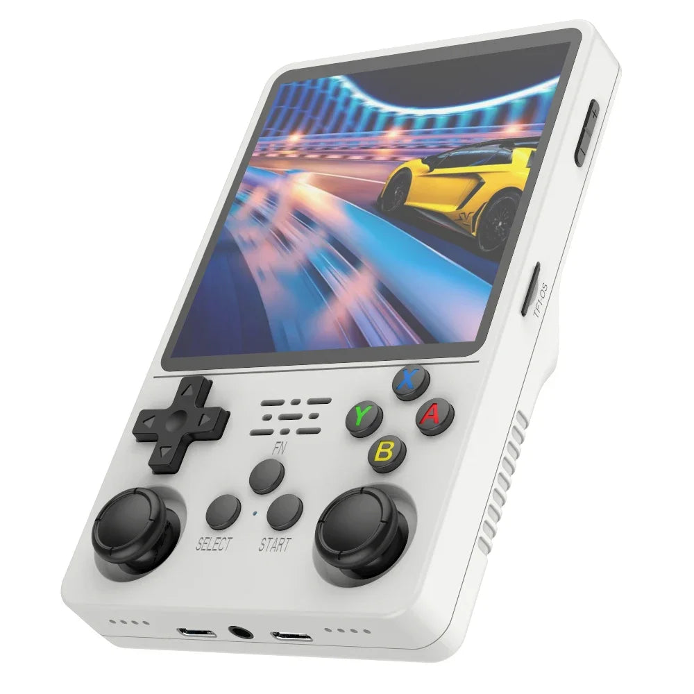 Handheld Game Console R36S Plus with 4.0-Inch IPS, 720x720 resolution, 64GB or 128GB Options, Linux