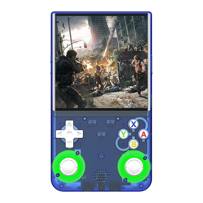 Handheld Game Console R36 ULTRA with 4-Inch IPS, 720x720, 128GB or 64GB Options, 3000mAh Battery, Open-Source Linux