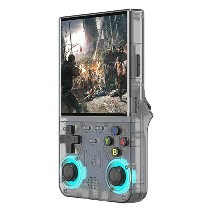 Handheld Game Console R36 ULTRA with 4-Inch IPS, 720x720, 128GB or 64GB Options, 3000mAh Battery, Open-Source Linux