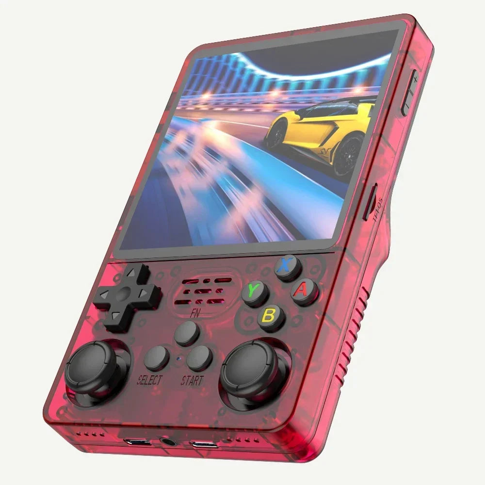 Handheld Game Console R36S Plus with 4.0-Inch IPS, 720x720 resolution, 64GB or 128GB Options, Linux