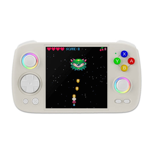 Anbernic RG Cube Retro Handheld Game Console Android 13 Square 3.95" IPS 720×720 Hall Effect Joysticks RGB DP Output 8GB RAM 128GB 5200mAh Battery Drift-Free Portable Emulator for Kids Teens Adults
