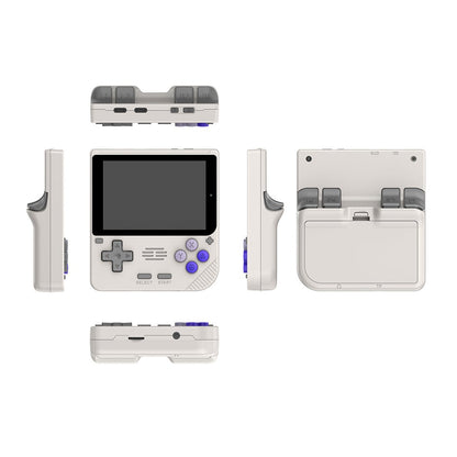 Handheld Game Console Powkiddy V10 with 3.5-Inch IPS full lamination, 480x320, 64GB or 128GB Options, 3000mAh Battery, Linux